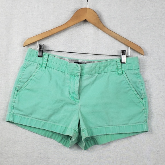 J. Crew Pants - J. Crew chino shorts in Mint Size 6